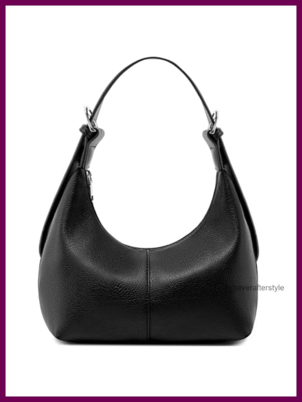 PU Leather Hobo Shoulder Bag Crossbody Purse Removable Straps
